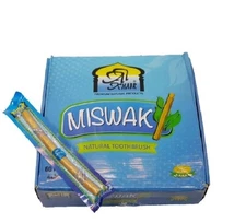 Miswak Natural Toothbrush - Al Khair Stick Toothpaste Stick Meswak 60pcs