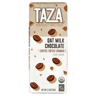 Oat Milk Chocolate, Coffee Toffee Crunch, 2.5 oz (70 g)