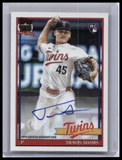 2026 Topps #91A-TRA Travis Adams 1991 Topps Baseball 35th Anniversary Autographs