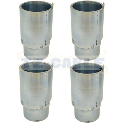 4 PCS 50mm Lifts Extension Raising Columns Truck Adapters for Lift Trays