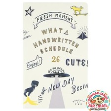 Greeting Life CHALKBOY Planner 2026 B6 Slim Monthly Hardcover White fm Japan