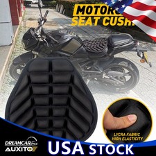 NEW Motorcycle Seat Comfort Cushion Air Pad Cover Seat Seat Gel Pressure Relief