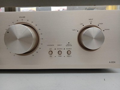 ONKYO A-924 Integrated Stereo Amplifier Clean Ground 45W 1997