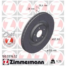 2x Bremsscheibe hinten für Audi E-Tron GEN GEA Q7 4MB Q8 4MN GEG GET | 26220712