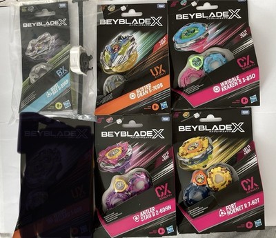 beyblade x takara tomy Hasbro Konvolut Gust Bat Buster Dran Fort Hornet UX CX BX