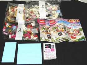 NEW! NO BOX / LEGO FRIENDS 41119 HEARTLAKE CUPCAKE CAFE / COMPLETE SET