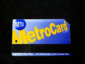Blue Metro Card | eBay