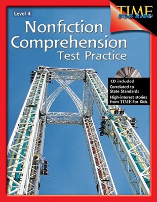 NONFICTION COMPREHENSION TEST PRACTICE LEVEL 4 By Jennifer Overend Prior *VG+*