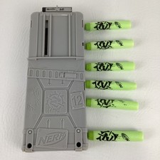 Nerf Zombie Strike Blaster Gun Replacement Ammo Clip Magazine Soft Dart Holder