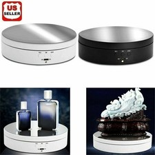 360 Electric Motorized Rotating Display Stand Jewelry Photography Show Holder