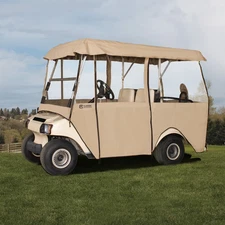 Classic Accessories Fairway Deluxe 4-Sided Golf Cart Enclosure 94"L x 47"W