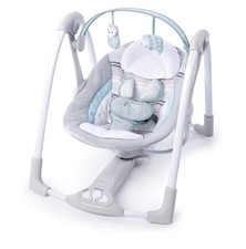 Ingenuity Compact Lightweight Portable Baby Swing, 0-9 Months - Abernathy