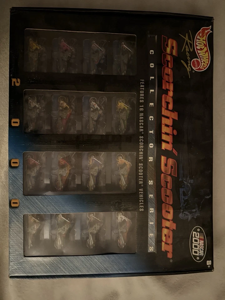 Hot Wheels Racing Nascar 2000 Scorchin' Scooter Damaged Box - Image 2 of 2