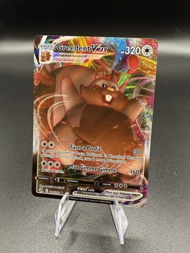 Pokemon Tcg Greedent Vmax 218/264 | Meses sin interés