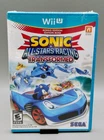 Sonic All Stars Racing Transformed Nintendo Wii U 24hr Ship 🇨🇦first Printt