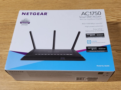 Netgear (R6400-100NAS) AC1750 DD-WRT R6400 Gigabit Smart Wireless AC Router