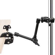 Magic Arm Clamp Kit Camera Mount Articulating Friction 2 PCS Super Clamp 2kg