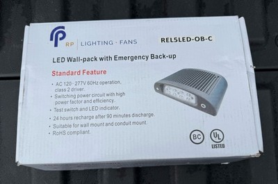 RP Lighting+Fans REL5LED-OB-C LED Emergency Light 18W 4K