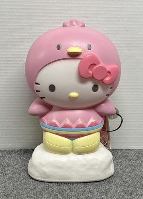 Hello Kitty Easter as Chick Lighted 12'' Blow Mold Décor New Tested Works!
