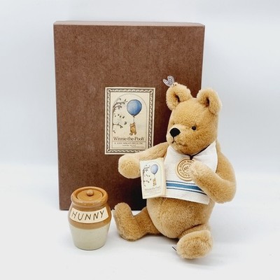 R. John Wright Winnie the Pooh with Honeypot limitiert 5000 aus 1987-89 36 cm