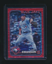 ERIK SWANSON 2024 TOPPS RED FOIL PARALLEL 193/199 #US312