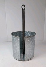 Rustic Farmhouse Style Galvanized Metal Paper...