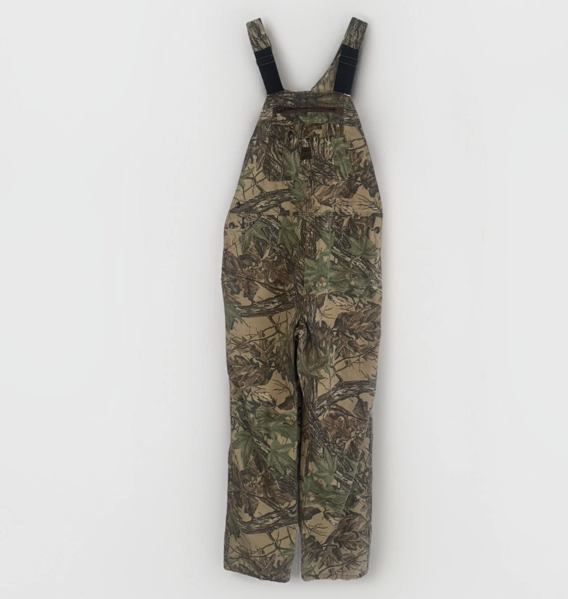 Vtg Liberty Made In USA Overalls Camo Hardwoods RealTree Hunting Bib Men 40 Reg
Opens in a new windo