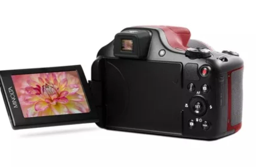 Minolta MN67Z 20MP / 1080p HD Bridge Digital Camera ONLY w/67x Optical Zoom Red  - Image 4 of 4