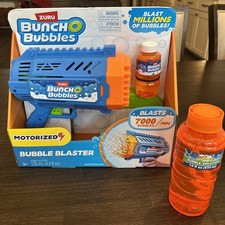 Zuru Bunch O Bubbles Blaster Motorized With Xtra 16 Fl Oz Bubble Maker