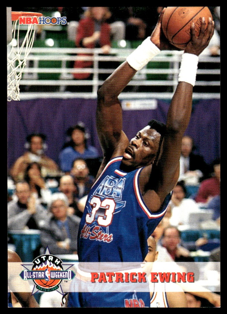 Patrick Ewing 1993-94 Hoops #265 Knicks NBA READ FREE SHIPPING AutographDen