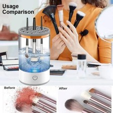 Electric Makeup Brush Cleaner Automatic Rotary Washing Machine USB Portable