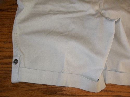 NEW WOMEN'S LARRY LEVINE BEIGE SHORTS SIZE 14 MSP $50.00 INSEAM 8.5 - Picture 4 of 8