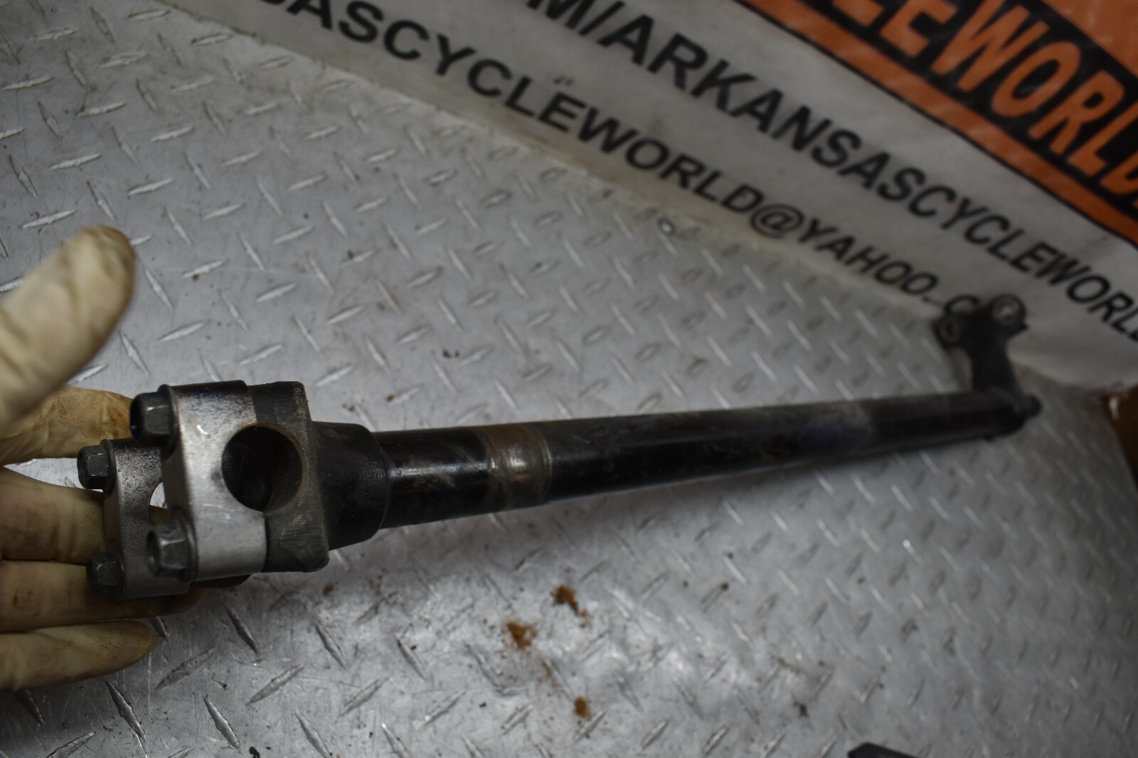 OB21 STEERING STEM SHAFT 02 YAMAHA WARRIOR YFM 350 2X4 ATV FREE US SHIP ACW eBay