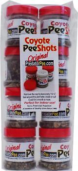Predator Pee  100% Pure Coyote Urine  Pee Shots