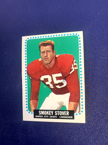 1964 Topps Football #107 Smokey Stover RC SP Kansas City Chiefs Rookie Rare