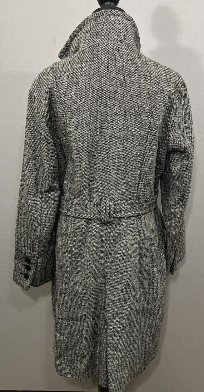 Donnybrook Authentic Outerwear Black White Belted… - image 5