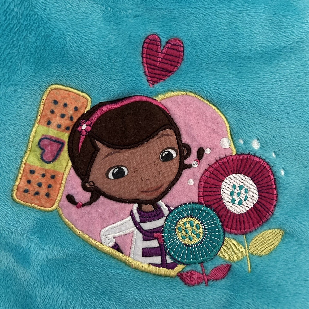 Doc McStuffins Throw Blanket 50x60 Great