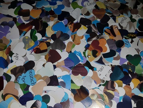 300 Disney Tinkerbell Heart Wedding Table Confetti/Birthday/Party/Fairy/Fairies