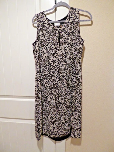 MINT! Sahalie Sleeveless 'Reversity' Lightweight lined Travel Dress Size 10
