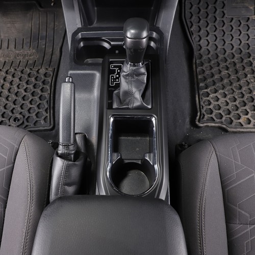 Juego de cubierta de moldura negra mate ABS panel caja de cambios tablero Toyota Tacoma 2016-2023 - Imagen 12 de 23