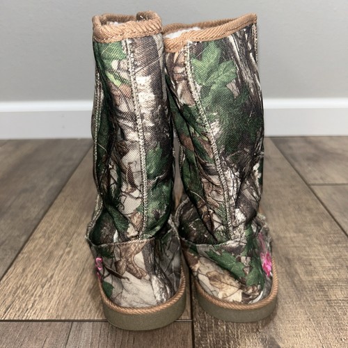 Realtree Girl Xtra Camouflage Ladies Mukluk Boots Licensed Camo Carson Sz. 10 M - Picture 3 of 8