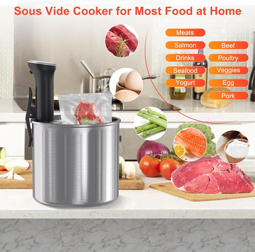 Sous Vide Machine, Sous Vide Cooker 1100W, Immersion Circulator Precisional Cook - Picture 9 of 9