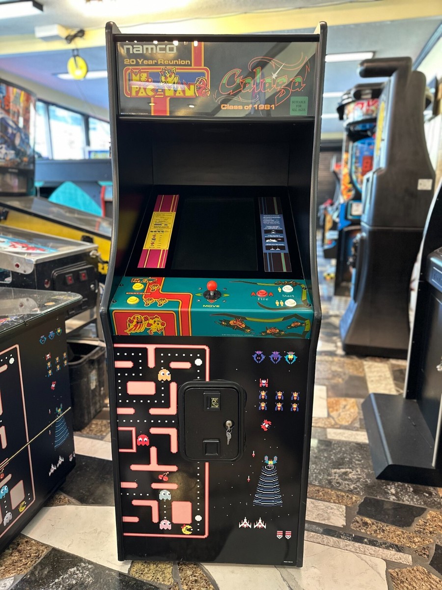 NAMCO 20 YEAR REUNION MS PACMAN GALAGA CLASS OF 1981 HEAVY DUTY