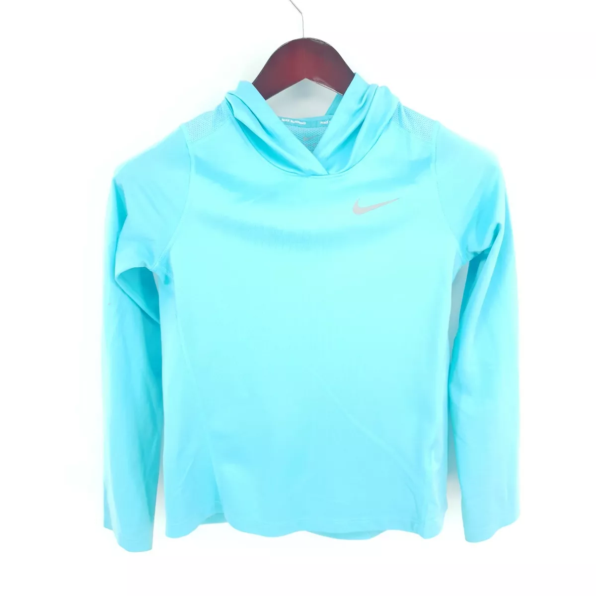 Nike Hoodie Youth Large Running Dri Fit Hiking Jogging Lightweight