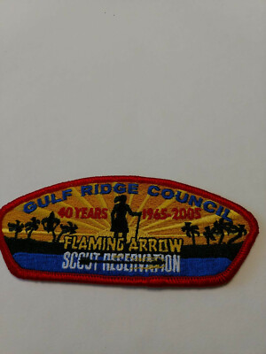 Gulf Ridge Council CSP SA-34 40 years Flamming Arrow