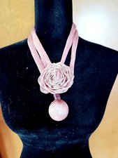 Trendy, fun and beaded necklace and earrings set