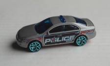 Hot Wheels Ford Fusion argento metallizzato POLIZIA auto car HW Mattel polizia polis
