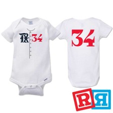 Nolan Ryan Rangers City Connect Baseball Gerber Baby Onesie® Cotton Bodysuit