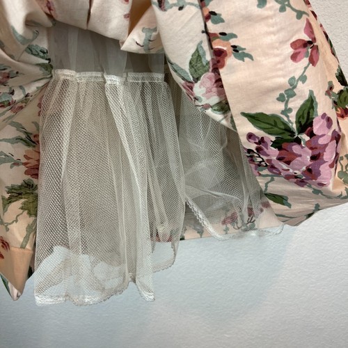Vintage Dress 6 Floral 80s Cottagecore Party Pinup Girl Retro - Picture 8 of 12