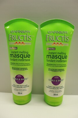 Garnier: Fructis, Instant Melting Masque, Curls & Shine LOT  * Discontinued*